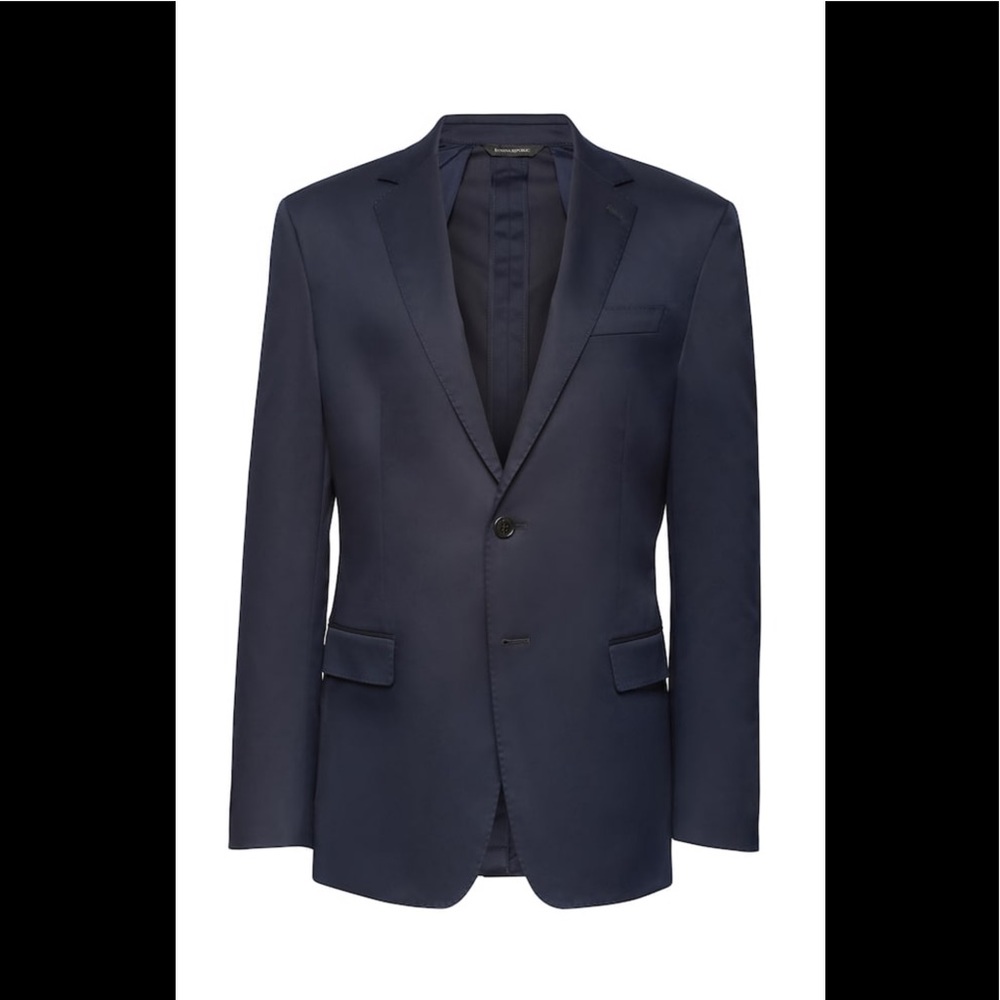 Slim Navy Blazer